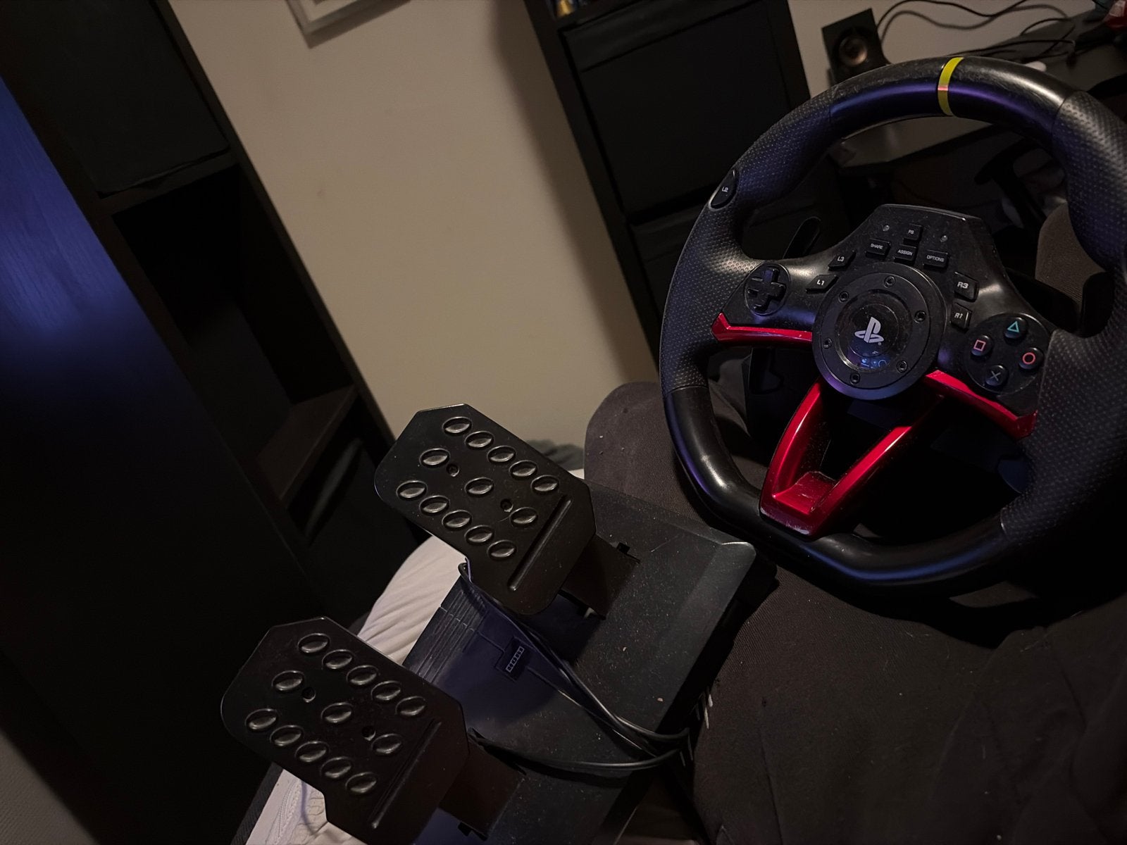 racestuur met pedalen voor PlayStation