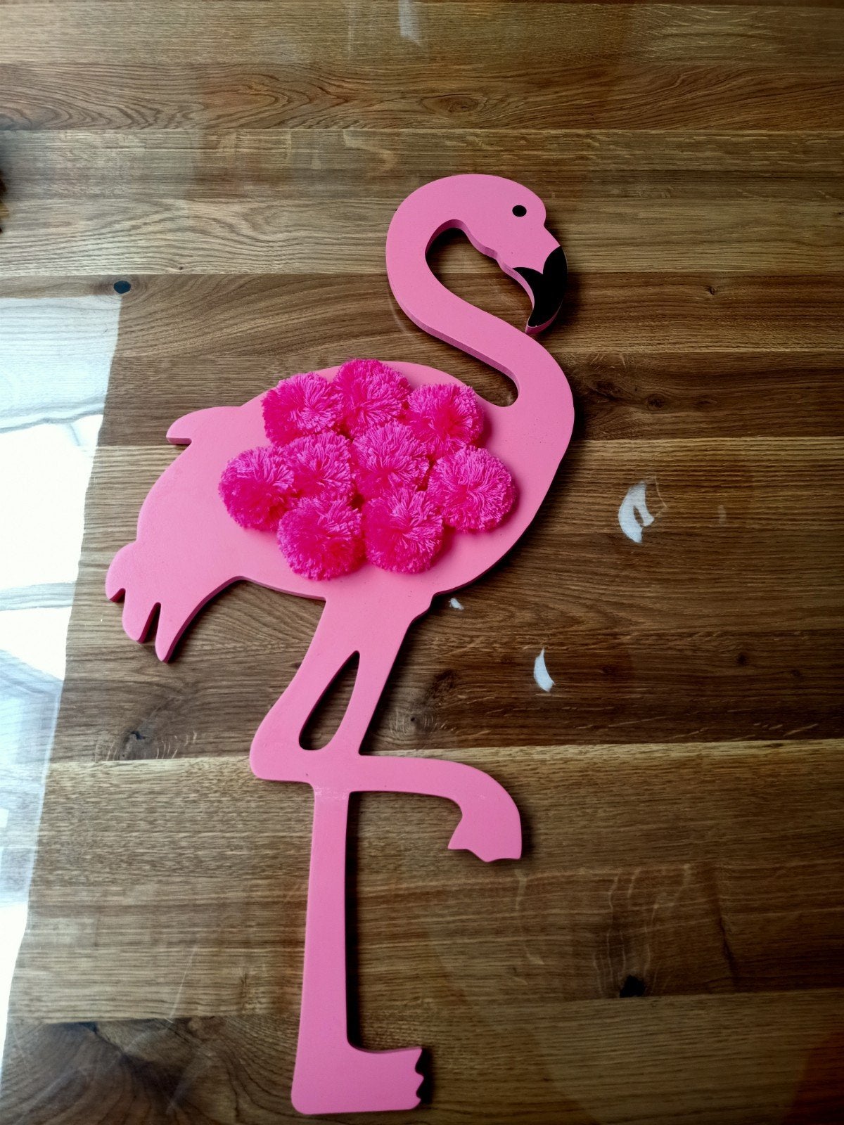 Wanddecoratie flamingo, Ophalen of Verzenden