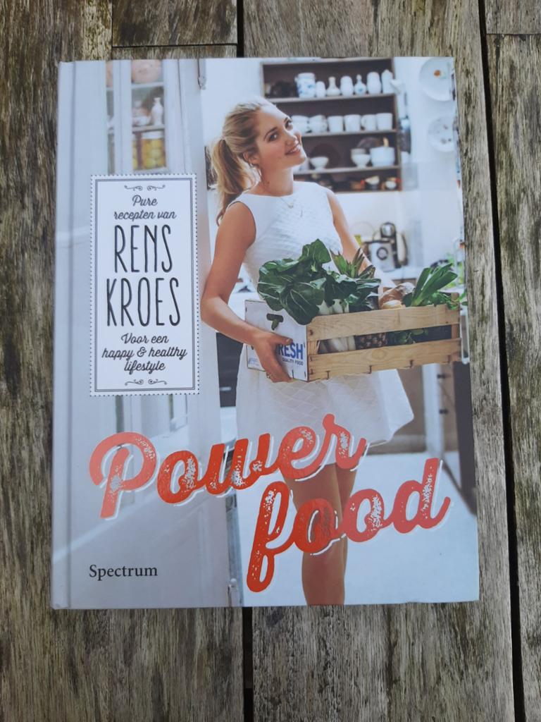 Powerfood rens kroes power food kookboek boek, Ophalen of Verzenden, Zo goed als nieuw