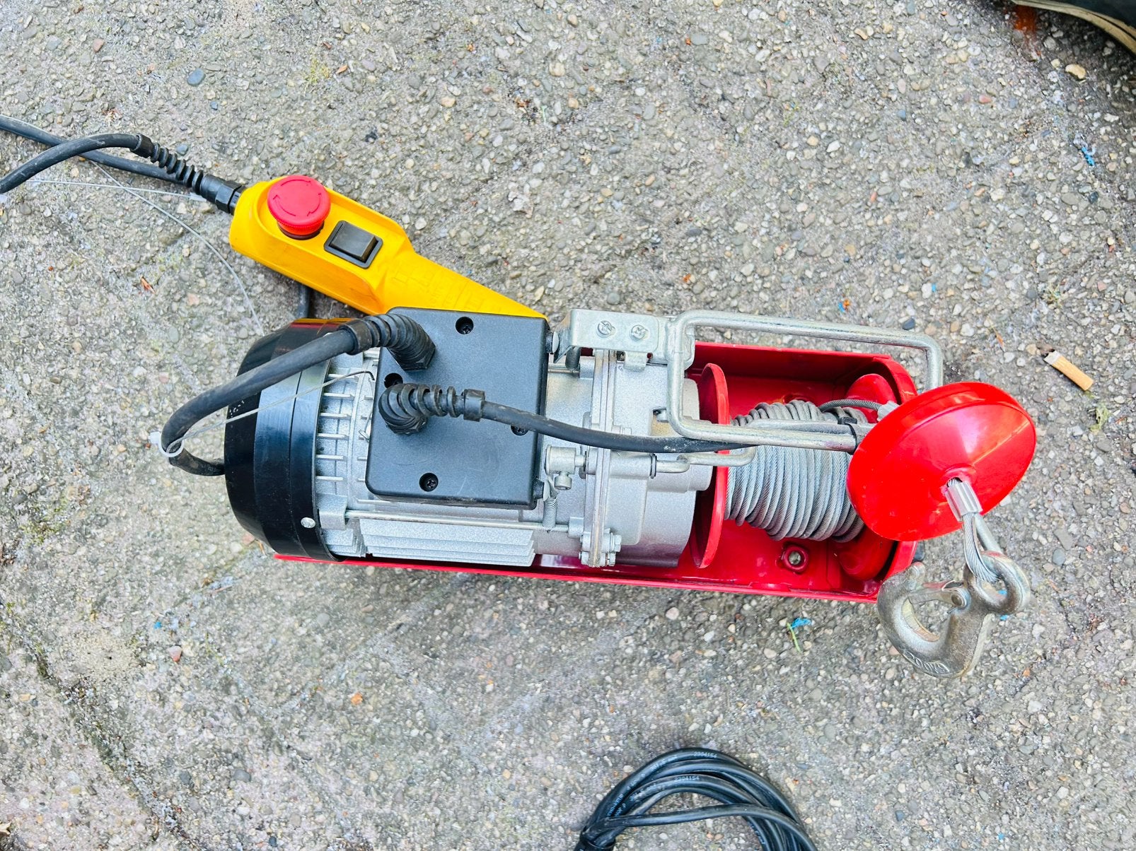 Elektrische takel, Ophalen, Gebruikt, Elektrisch