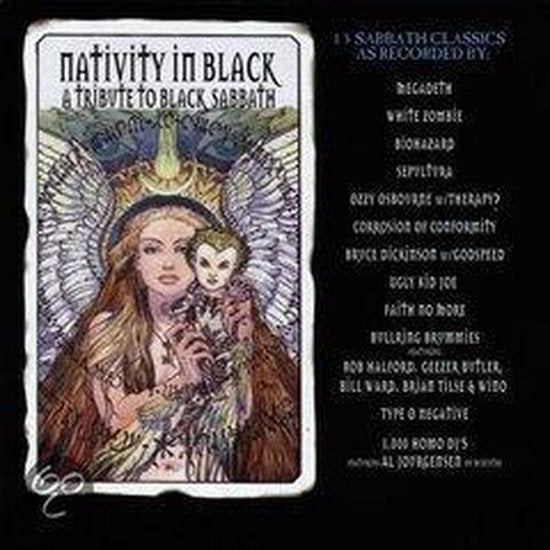 Tribute To Black Sabbath Out Of Print Cd Nativity In Black., Inclusief doosje, Ophalen of Verzenden, Zo goed als nieuw, Verzamelalbum