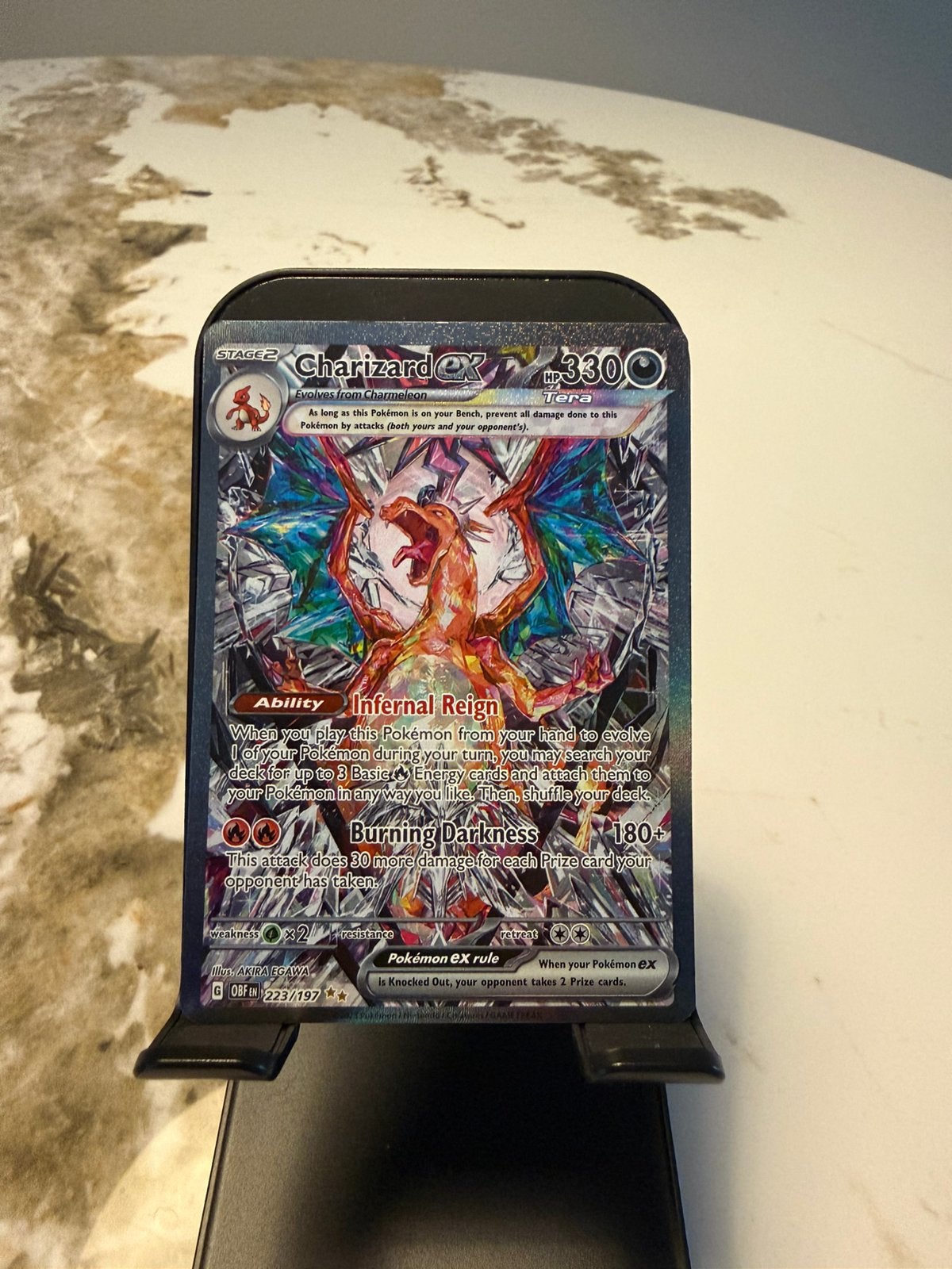 Charizard ex 223, Ophalen, Zo goed als nieuw