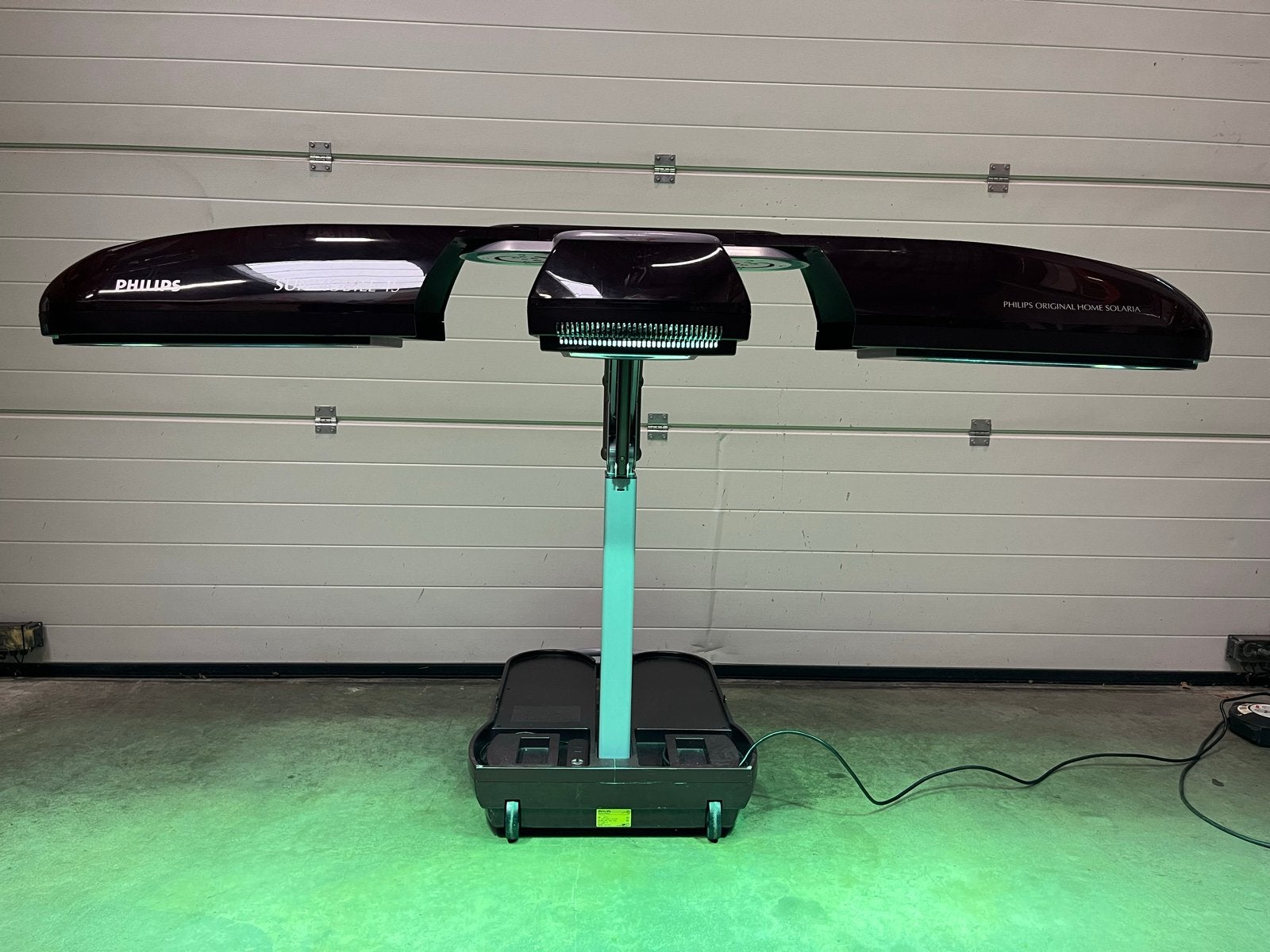 Philips Sunmobile 4S Zonnehemel met Zijbruiners, Ophalen, Gebruikt, Zonnebank enkelzijdig, Minder dan 10 lampen