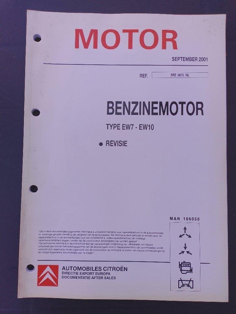 Citroen Peugeot dealer werkplaatsboek Revisie motor EW7 EW10, Verzenden, Gelezen, Peugeot