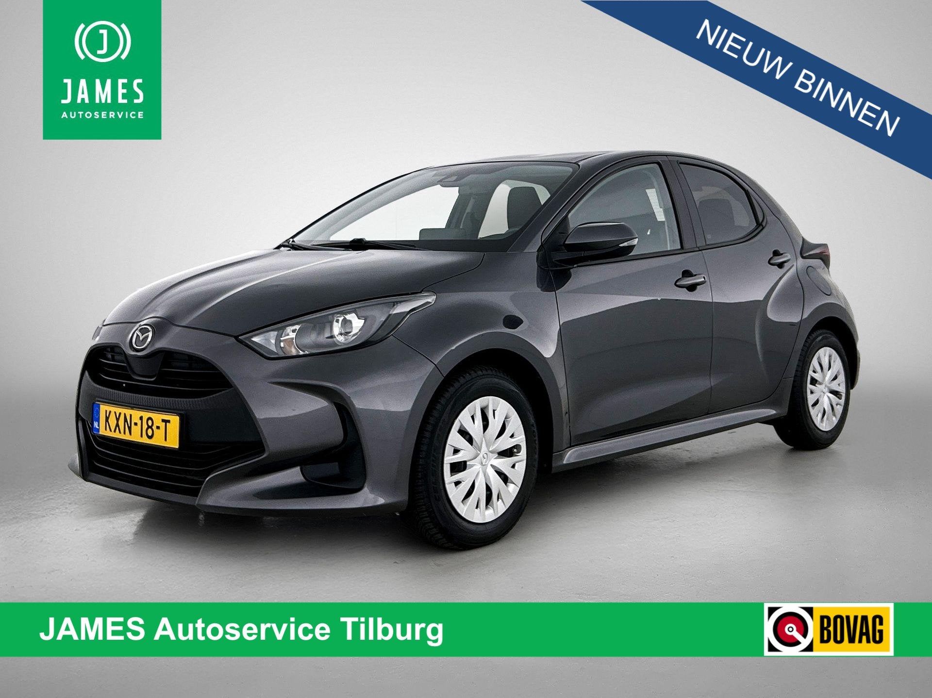 Mazda 2 Hybrid 1.5 Pure CARPLAY | CRUISE, Auto's, 12 maanden, Gebruikt, 1490 cc, Bedrijf