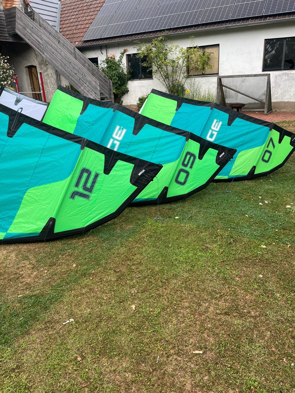 Ozone Edge VT 12m 9m 7m and Edge VT Ultra X 10m, Geen board, Ophalen of Verzenden, Zo goed als nieuw, 9 m²