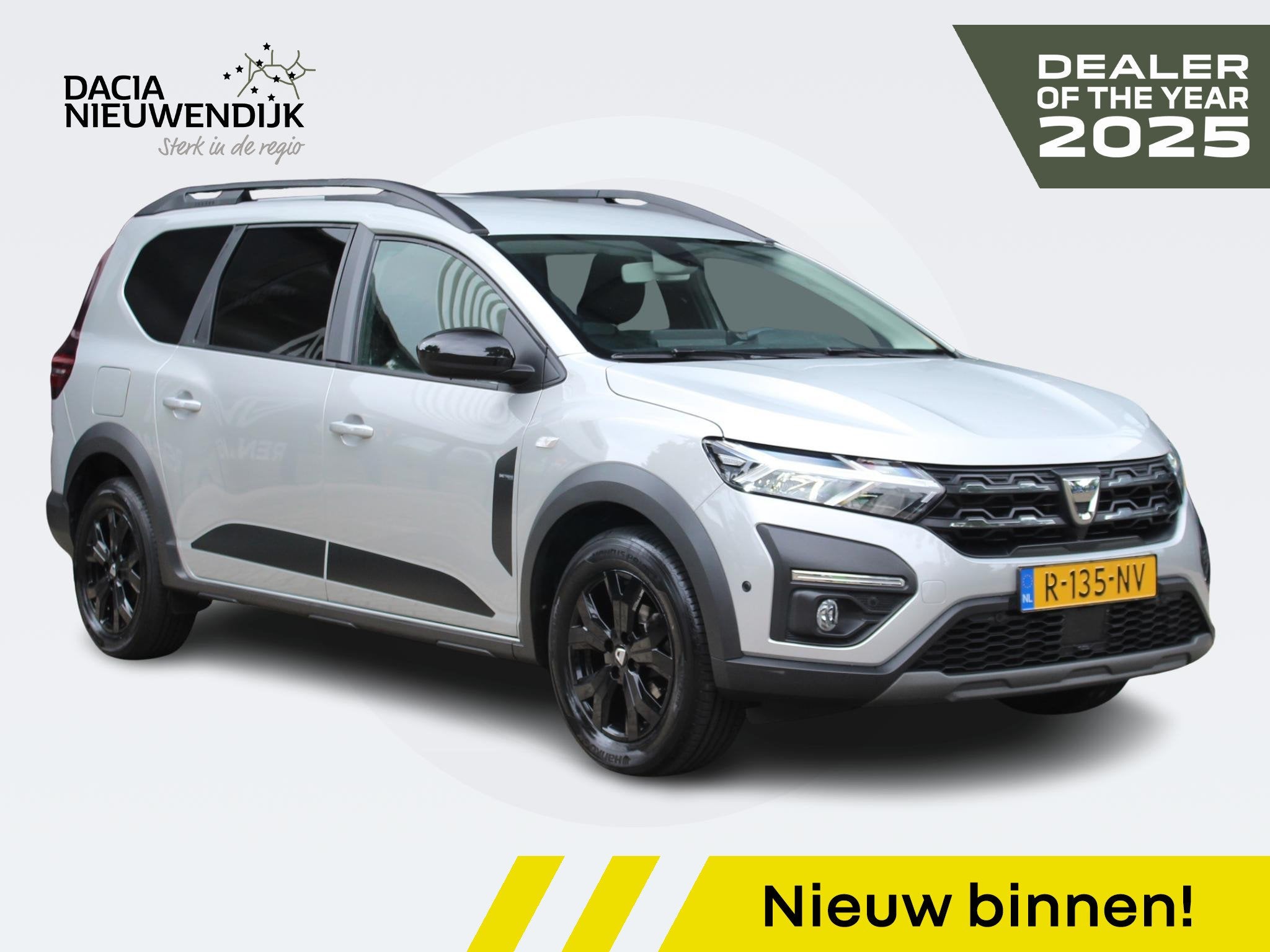 Dacia Jogger TCe 100 Bi-Fuel Extreme 5p / DEALER ONDERHOUDEN, Auto's, Voorwielaandrijving, Stof, Gebruikt, 100 pk