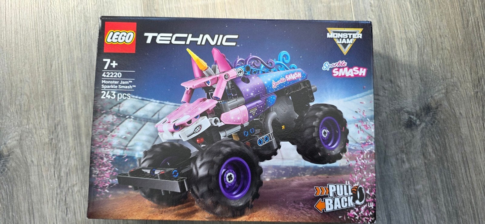 Lego Monster Jam Sparkle Smash pull back 42220, Compleet, Lego, Nieuw, Ophalen of Verzenden