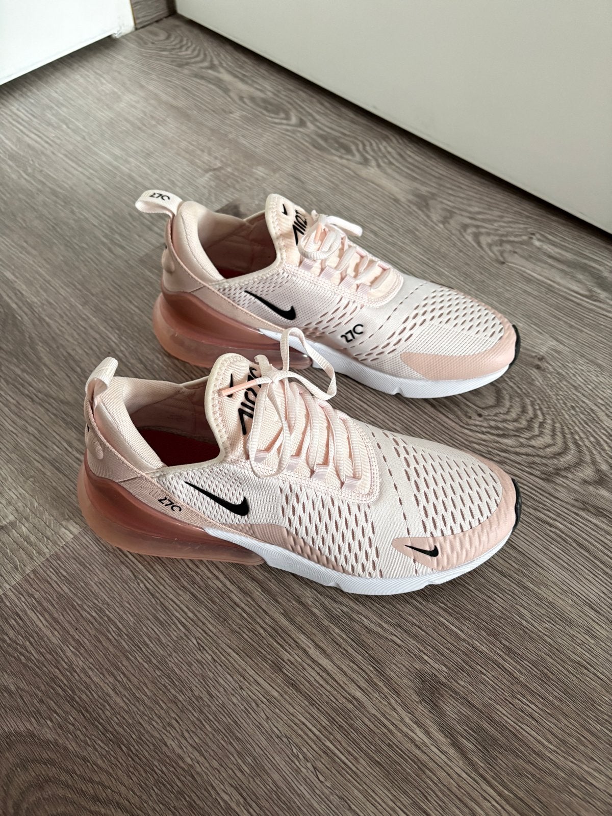 Nike Air Roze Sneakers - Maat 43 (vallen klein), Ophalen of Verzenden, Zo goed als nieuw, Roze, Sneakers of Gympen