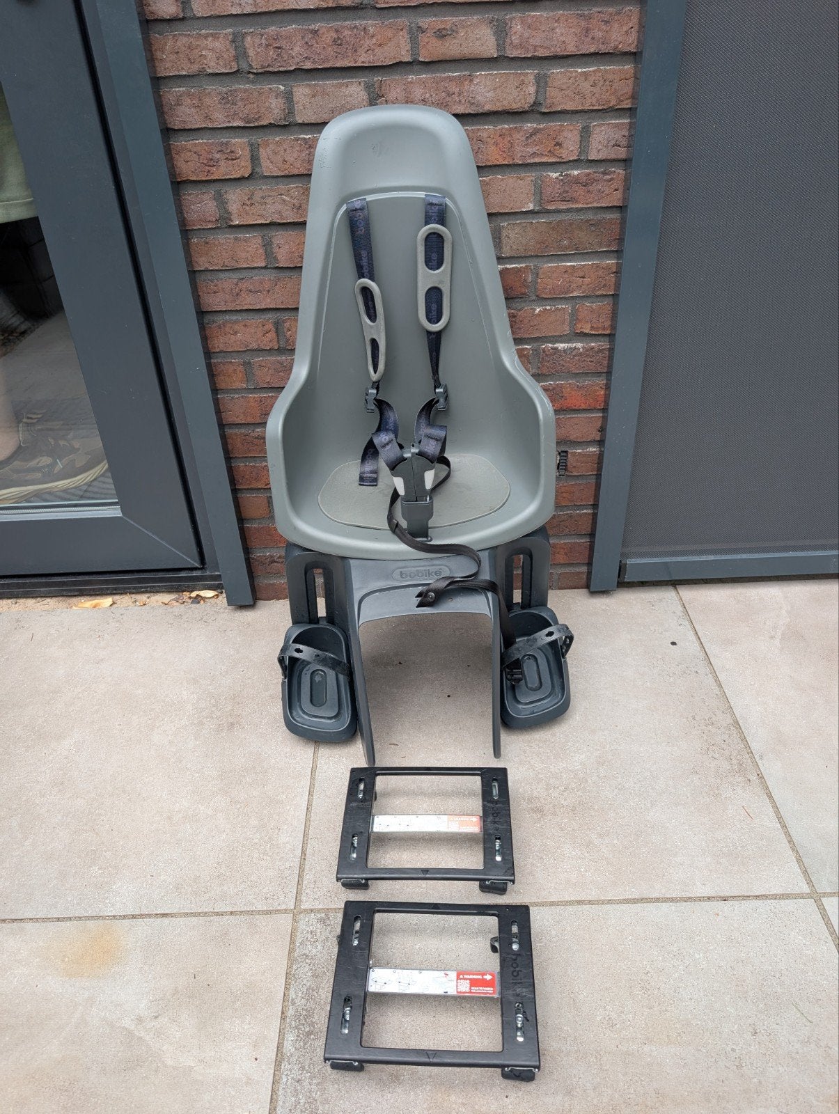 Bobike One Eco Maxi EB-D achterzitje / fietszitje  met 2 mo, Ophalen, Gebruikt