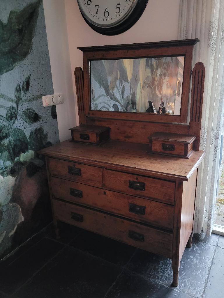 Brocante spiegelkast, Antiek en Kunst, Ophalen