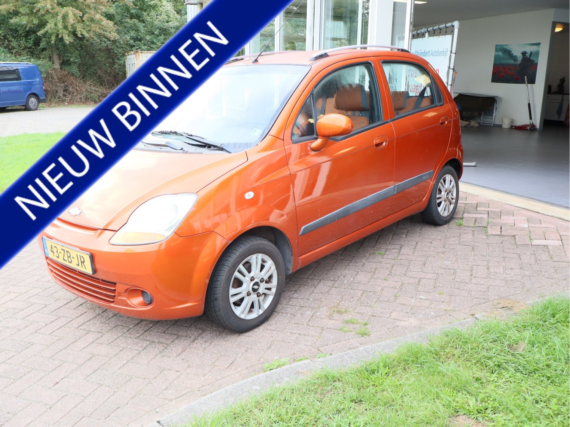 Chevrolet Matiz 0.8 Style Nette Auto! Kan direct mee!, Voorwielaandrijving, Stof, Gebruikt, Origineel Nederlands