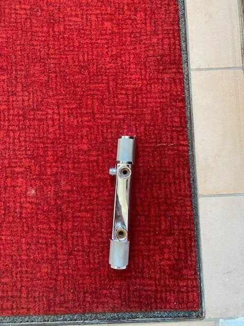 thermostatische douchekraan, Verzenden, Zo goed als nieuw, Rvs, Douche