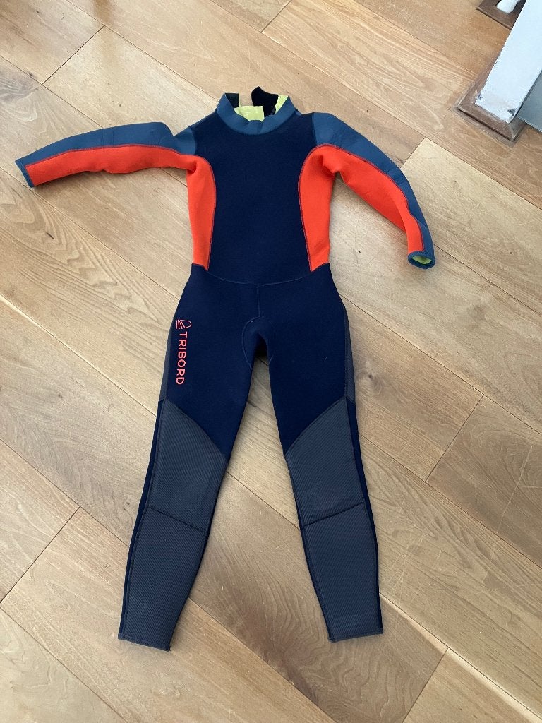 Kinderwetsuit decathlon 8 jaar, Watersport en Boten, Ophalen, Gebruikt, Kind, Olean