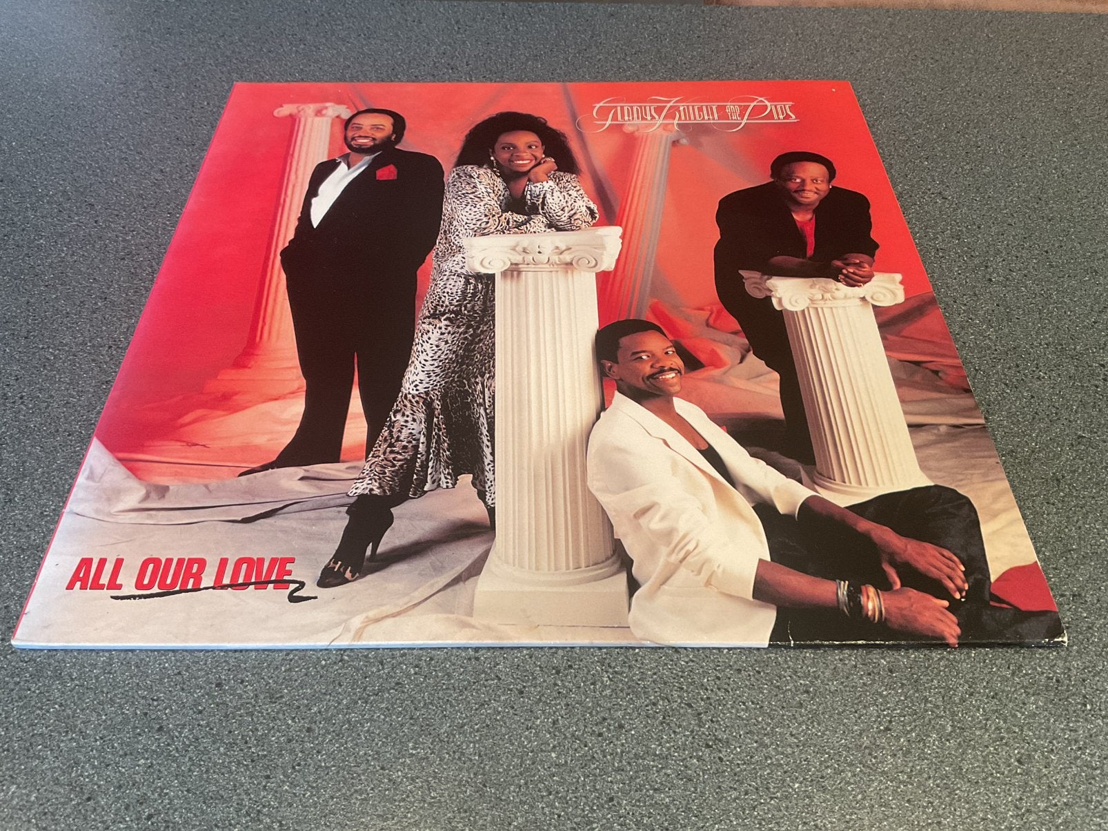 Gladys Knight & The Pips - All our love Vinyl LP, Ophalen of Verzenden, Gebruikt, 12 inch