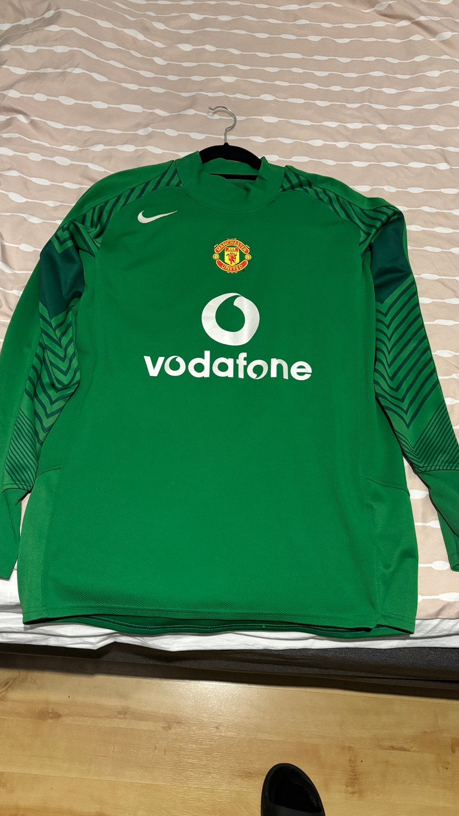 Manchester United Nike Total 90 Keepersshirt - 2005/2006), Sport en Fitness, Voetbal, Ophalen of Verzenden, Zo goed als nieuw