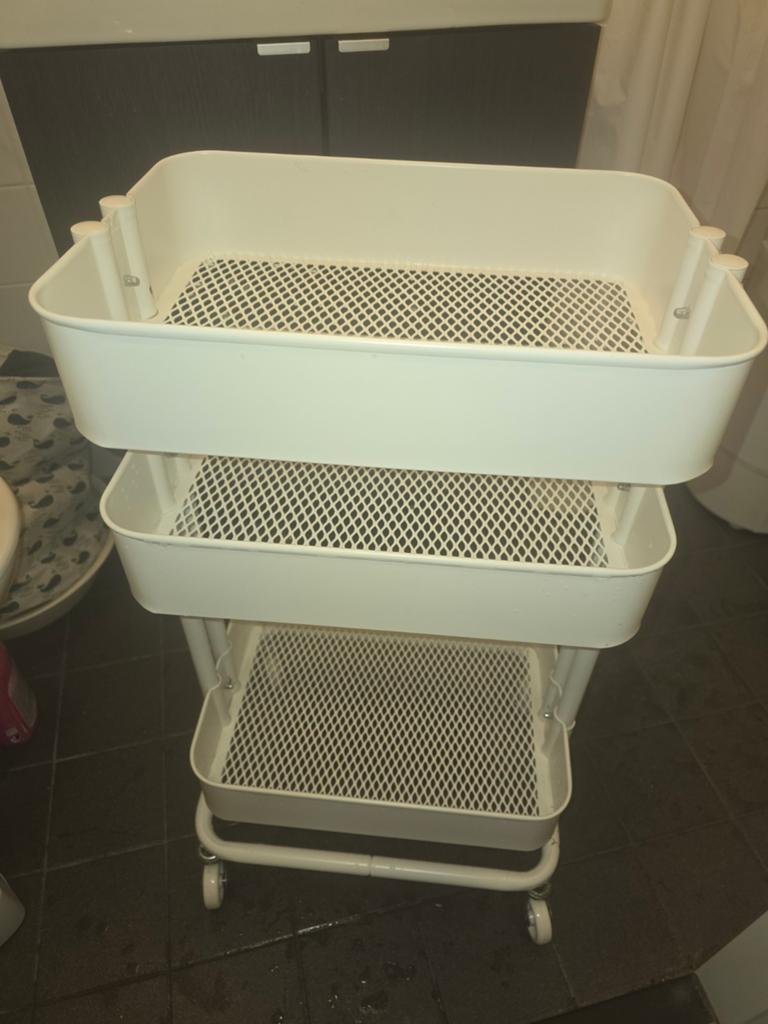 Metal trolley, Ophalen, Zo goed als nieuw