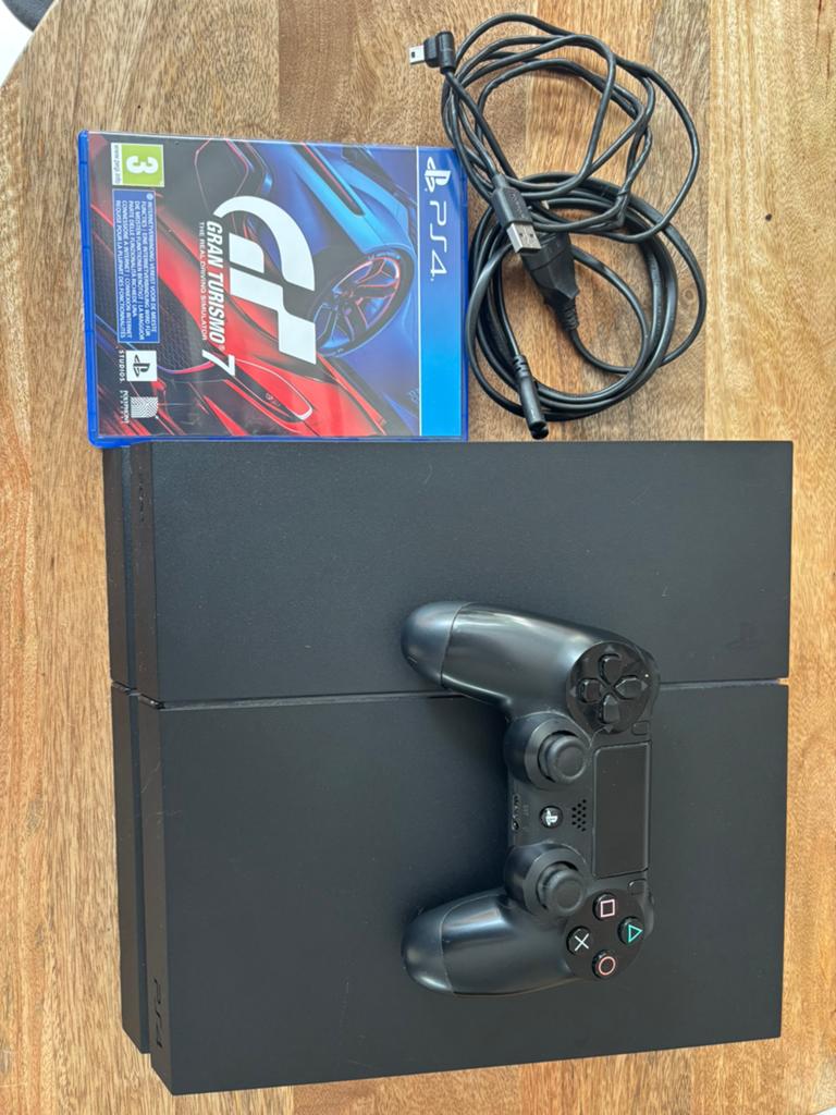 Ps4 + controller + Gran Turismo 7, Ophalen of Verzenden