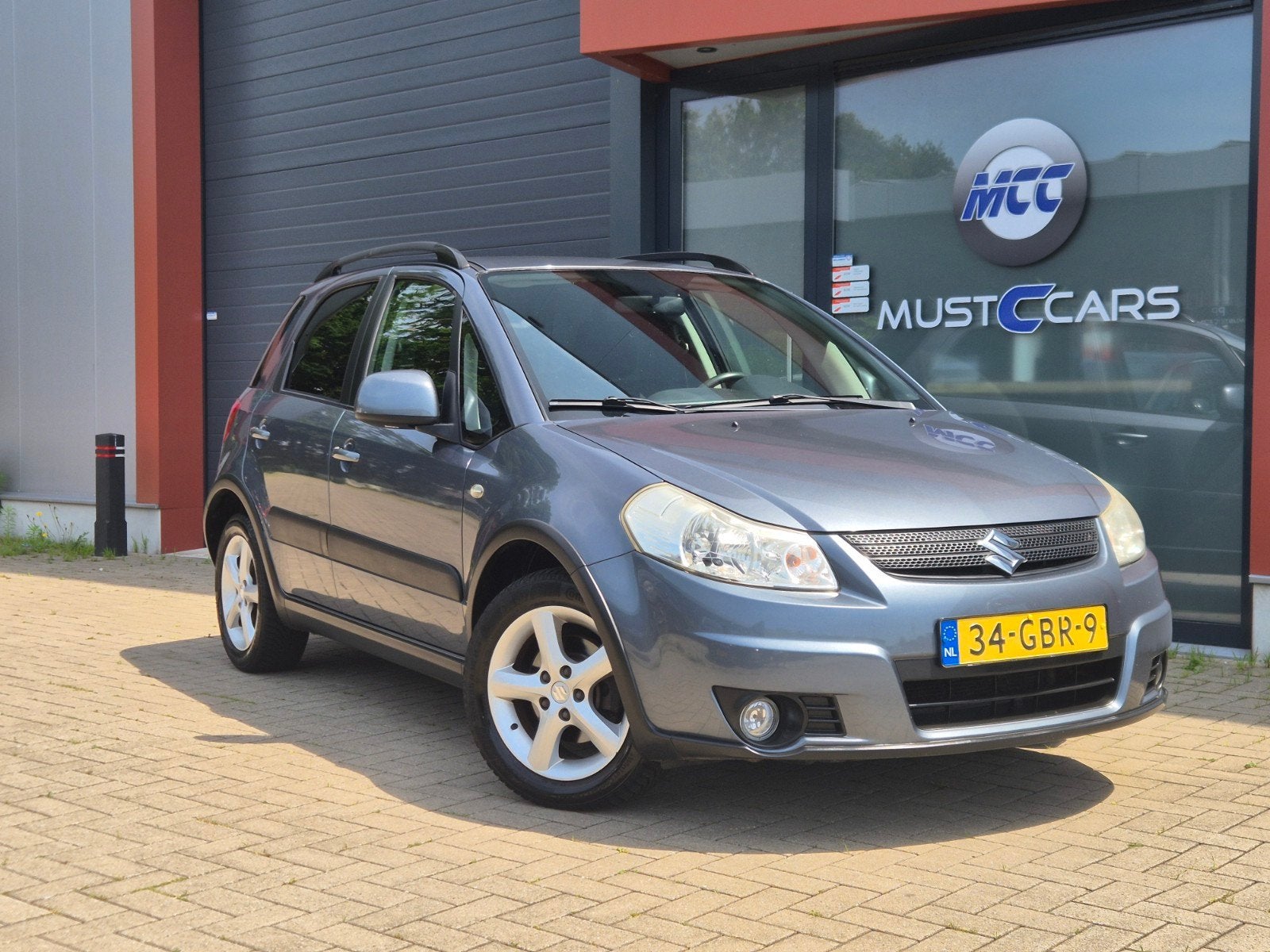 Suzuki SX4 1.6 Shogun/Airco/Trekhaak/Isofix/LM velgen/Inruil, Zwart, 4 cilinders, 49 €/maand, Origineel Nederlands