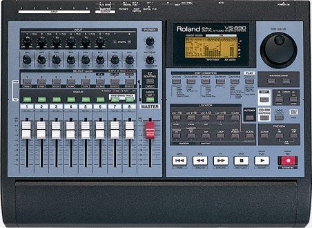 Roland VS-890 Digitale Studio Workstation, Ophalen of Verzenden, Gebruikt, 5 tot 10 kanalen, Microfooningang