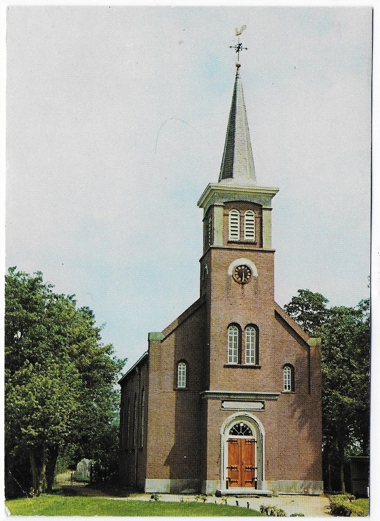 Terhorne Kerk ongelopen Ansichtkaart ( B4848 ) Bieden, Ophalen of Verzenden, 1980 tot heden, Ongelopen, Noord-Brabant