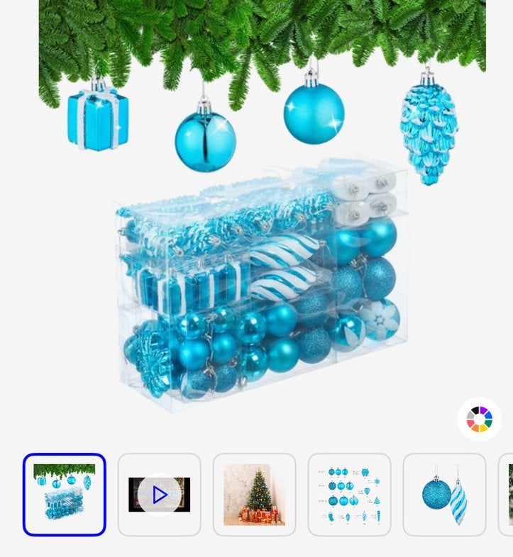 kerstballen - set van 72 - plastic - onbreekbaar - hartjes -, Diversen, Ophalen of Verzenden, Nieuw