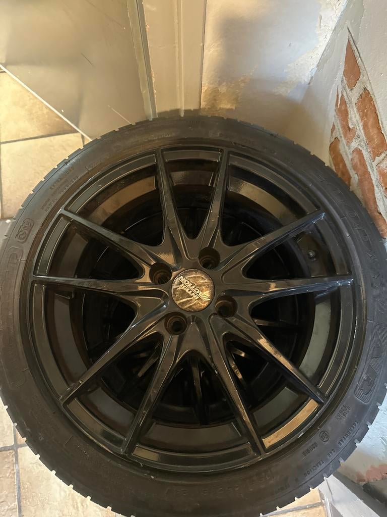 Zwarte velgen 4x100, Ophalen of Verzenden, Nieuw