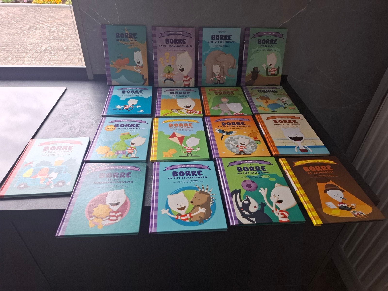 17 verschillende Borre boekjes, Ophalen of Verzenden, Zo goed als nieuw, Fictie algemeen