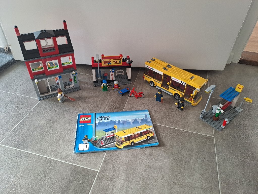 Lego City 7641 straathoek, Lego, Ophalen of Verzenden, Complete set, City