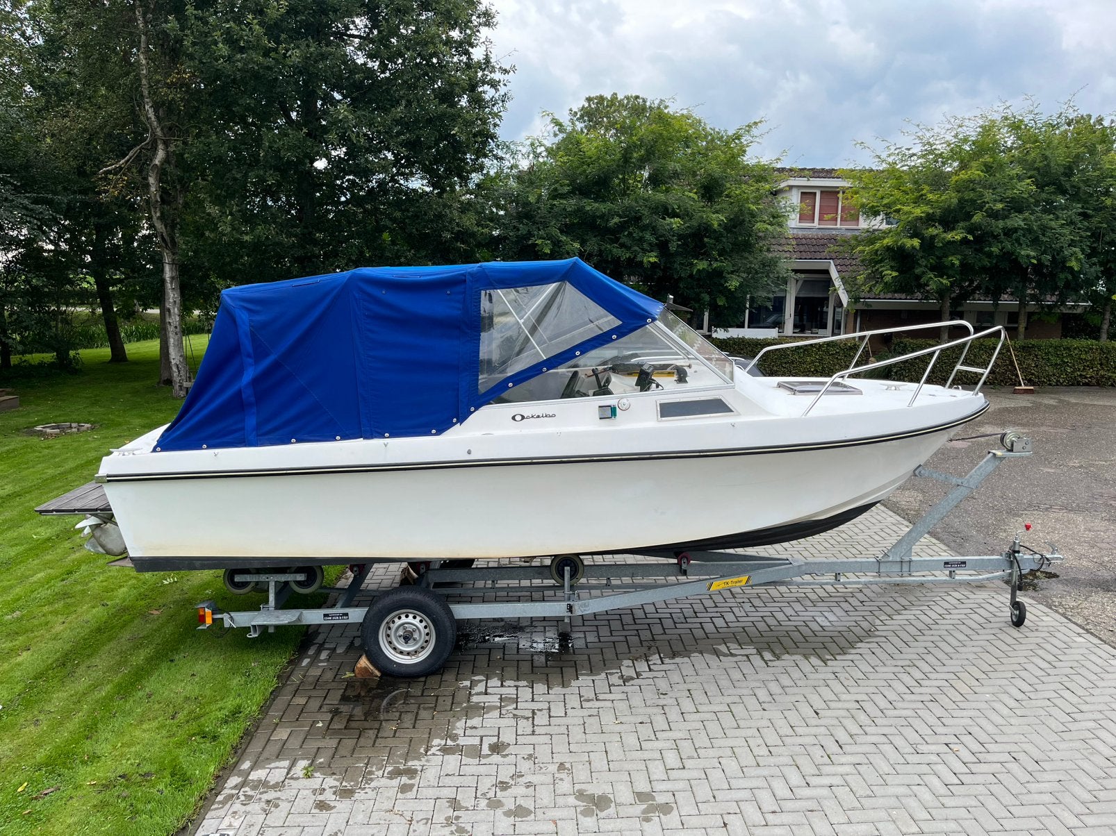Kajuitboot Ockelbo DC21 105 pk met Volvo Penta motor, Ophalen, Overige merken, Gebruikt, Binnenboordmotor