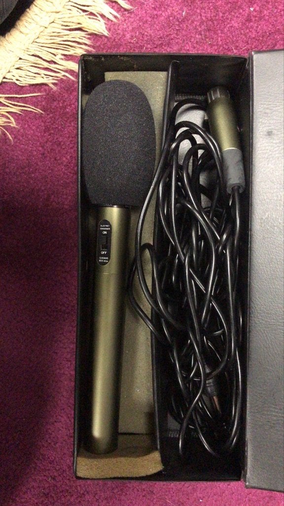 Prefer UCM 0818 vintage electret condenser cardiod 600 ohms, Muziek en Instrumenten, Ophalen of Verzenden, Zo goed als nieuw, Overige typen