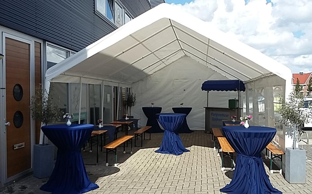 partytent 3x3 3x4 4x4 3x6 4x6 4x8 huren, Ophalen of Verzenden, Nieuw, Overige