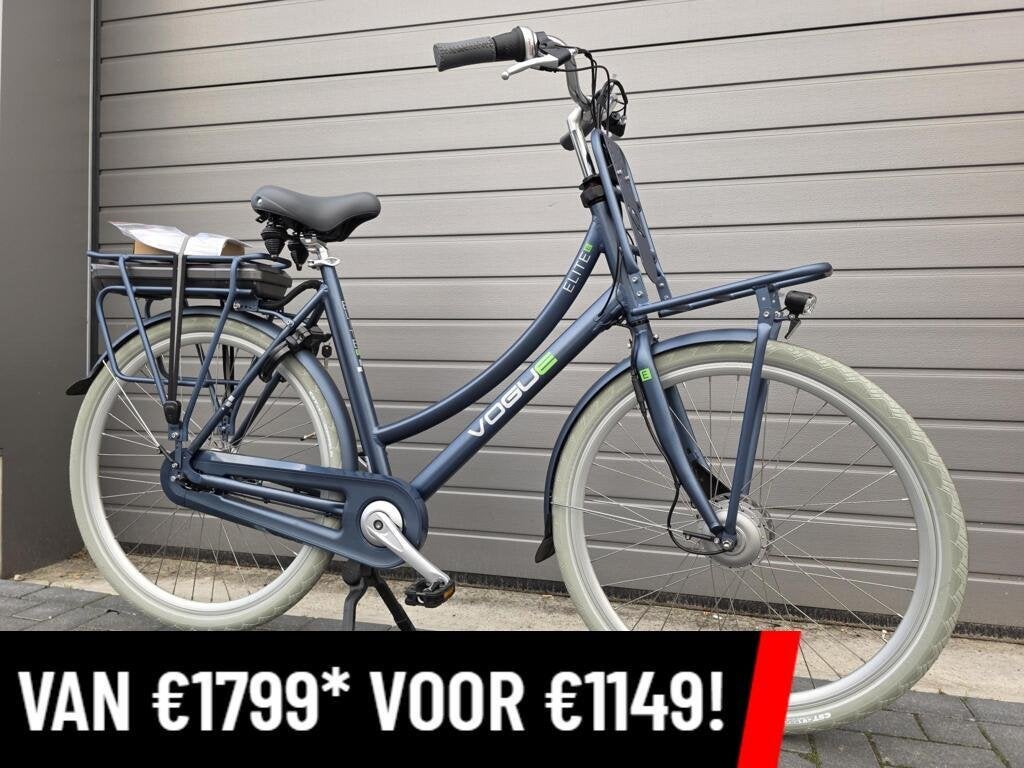 NIEUW! Vogue Elite E Elektrische transportfiets -Moederfiets, Fietsen en Brommers, Overige merken, Nieuw, Ophalen of Verzenden