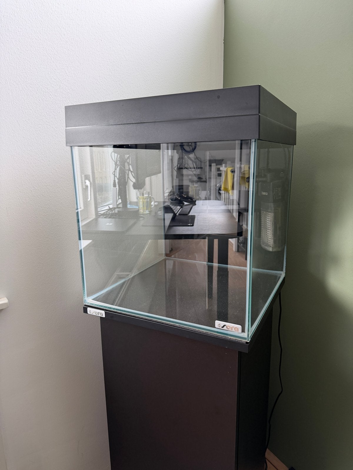 SERA scaper cube met meubel, Ophalen, Sera, Zo goed als nieuw, Leeg aquarium