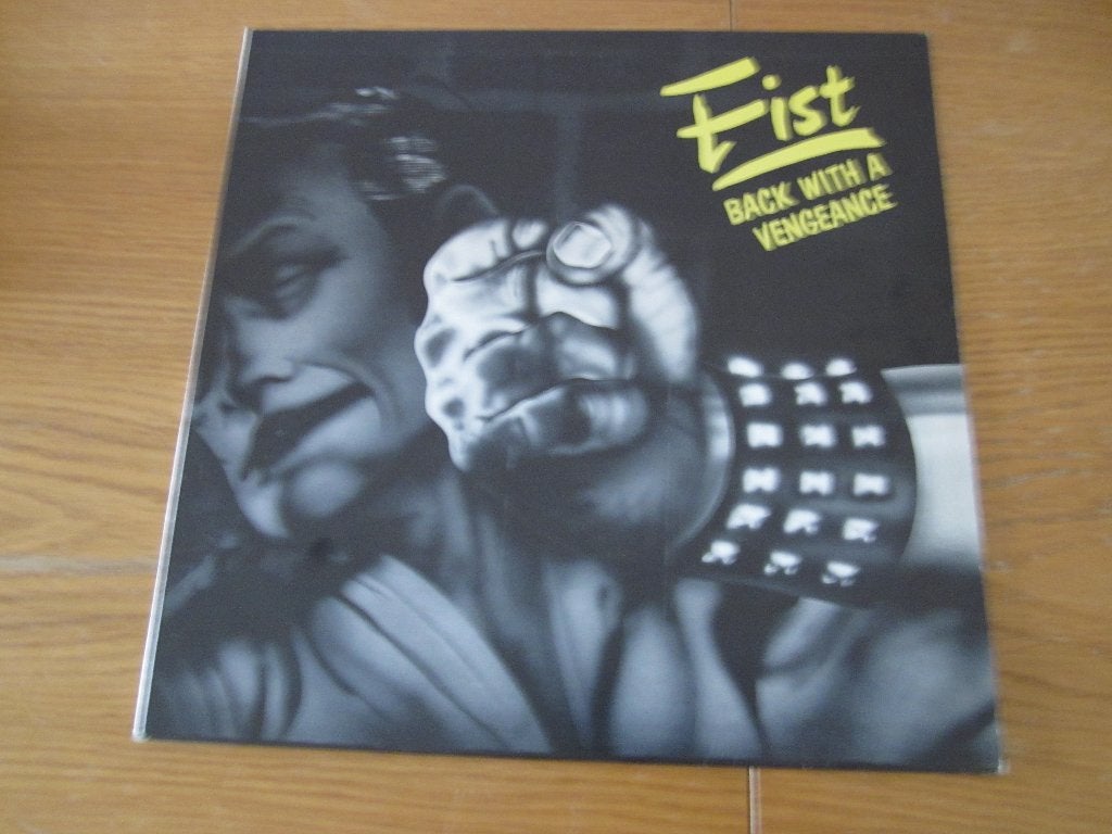 Fist - Back With A Vengeance 1982 NEAT 1003 Italie LP, Cd's en Dvd's, LP, Heavy metal, Ophalen of Verzenden, Zo goed als nieuw