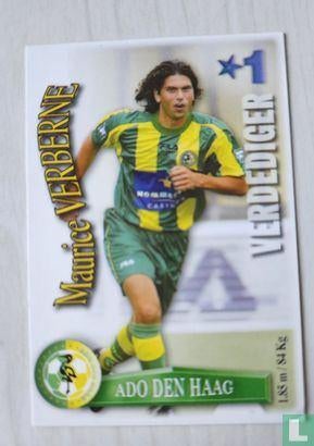 Spelerskaart ADO Den Haag - Maurice Verberne  2003, Ophalen of Verzenden, Nieuw, Overige binnenlandse clubs, Spelerskaart