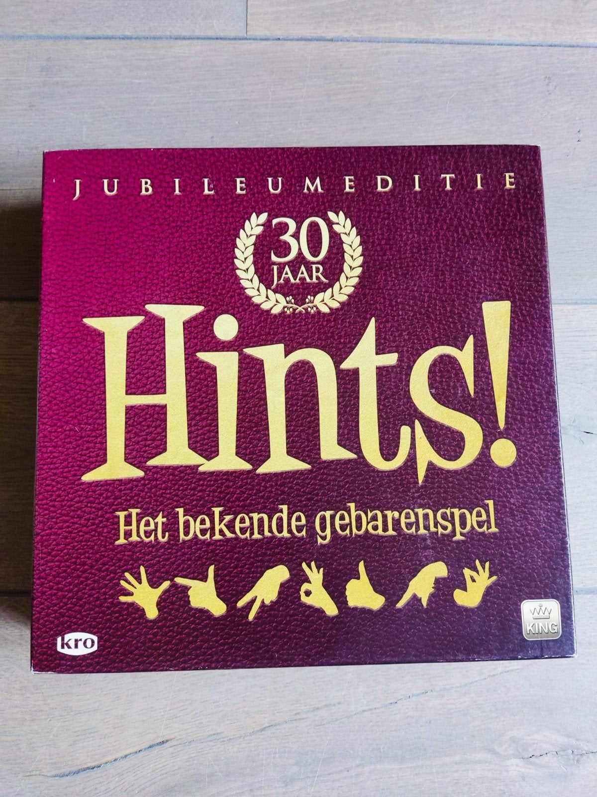 Nieuw Hints! Het bekende gebarenspel - Jubileumeditie, Vijf spelers of meer, Ophalen of Verzenden, Nieuw