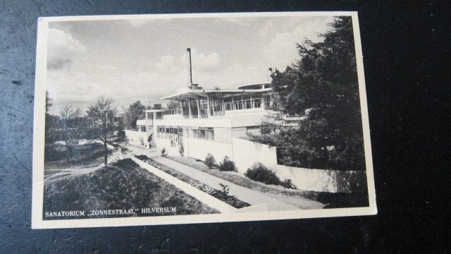 Hilversum - sanatorium Zonnestraal, Ophalen of Verzenden, 1940 tot 1960, Ongelopen, Noord-Holland