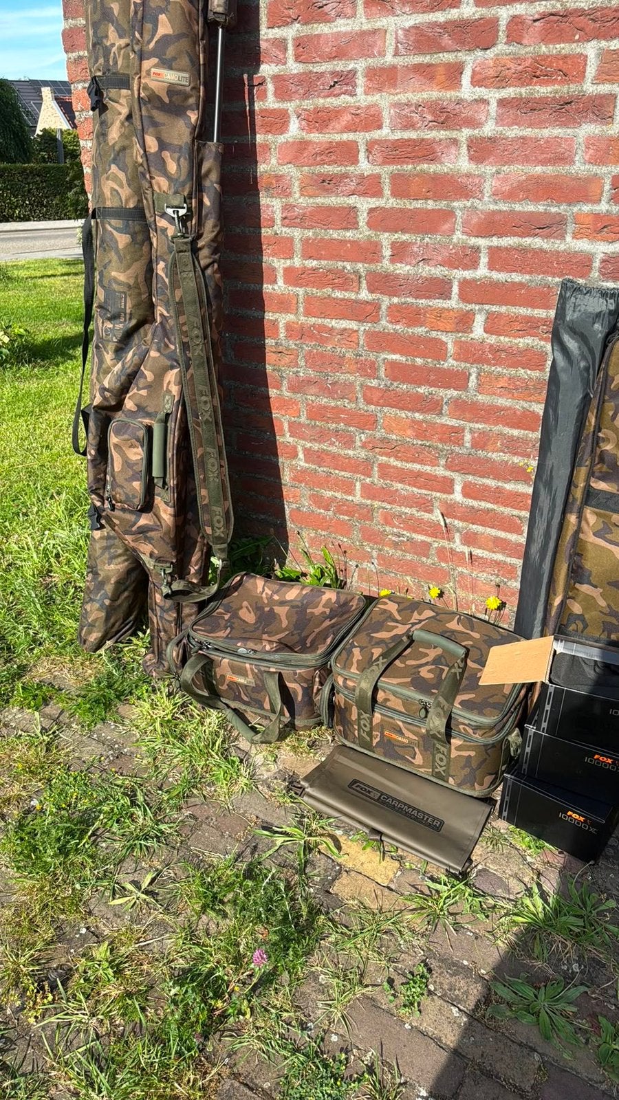 Zeer Comlete High End Fox Karper set Camo  AAA Spull!!!, Watersport en Boten, Ophalen, Zo goed als nieuw