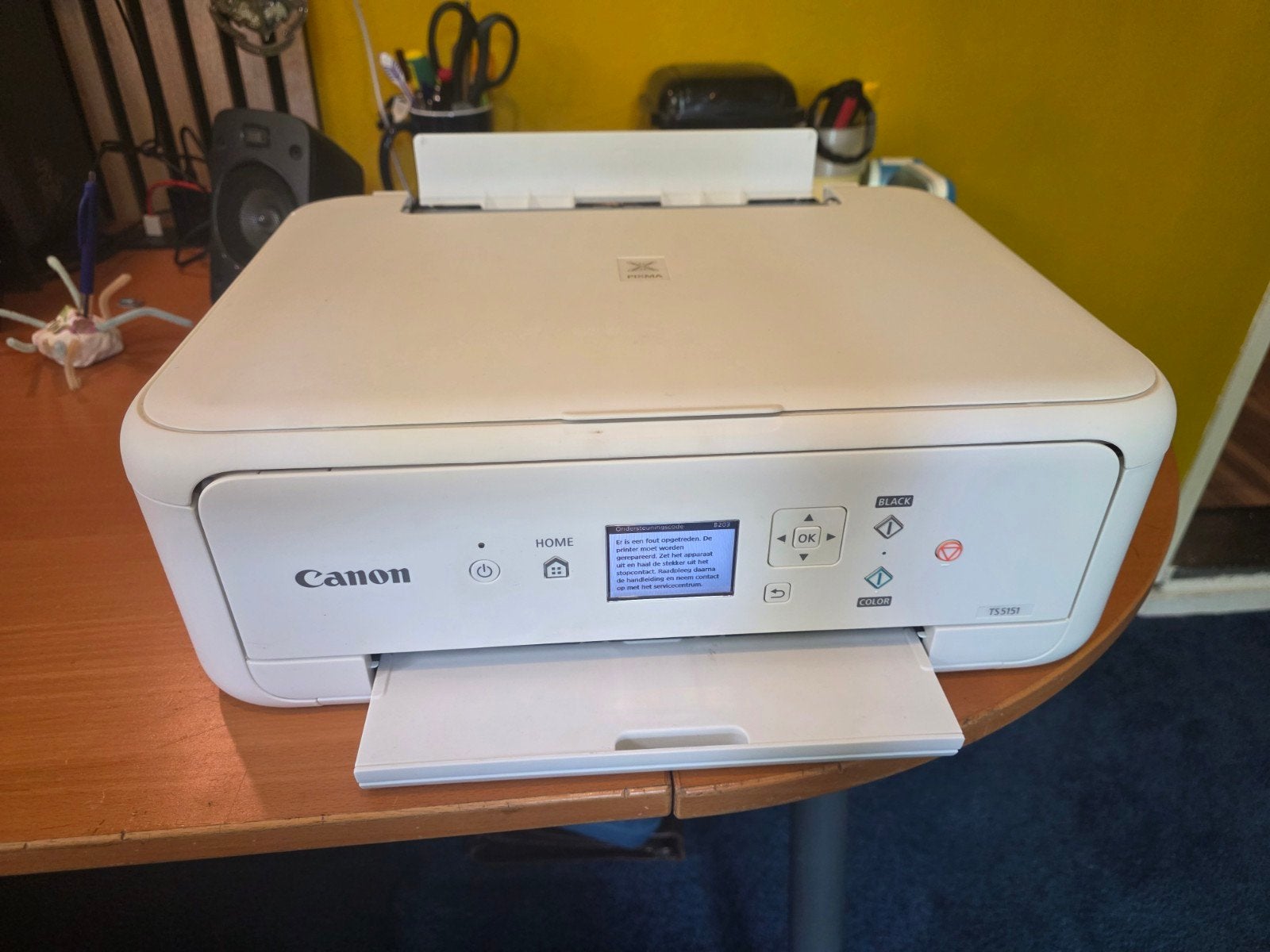 Canon Pixma TS5151 met foutcode B203, Ophalen of Verzenden