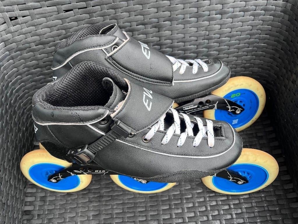 Skeelers EVO / powerslide 44 heel gaaf, Overige typen, Ophalen of Verzenden, Zo goed als nieuw, Powerslide