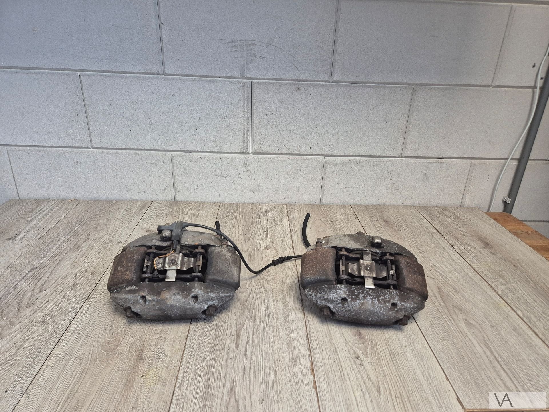 ORIGINELE 4 pots Brembo remklauwen Mercedes E W211 CLK W209, Gebruikt, -, Ophalen of Verzenden, -