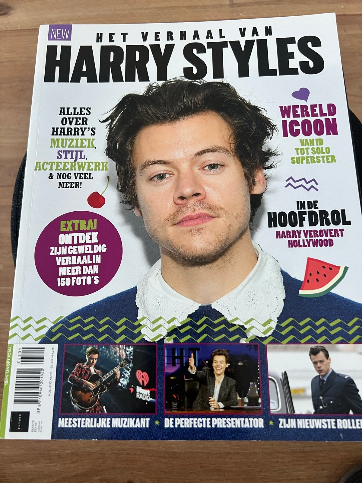 Het Verhaal van Harry Styles - Boekazine, Ophalen of Verzenden, Zo goed als nieuw, Artiest