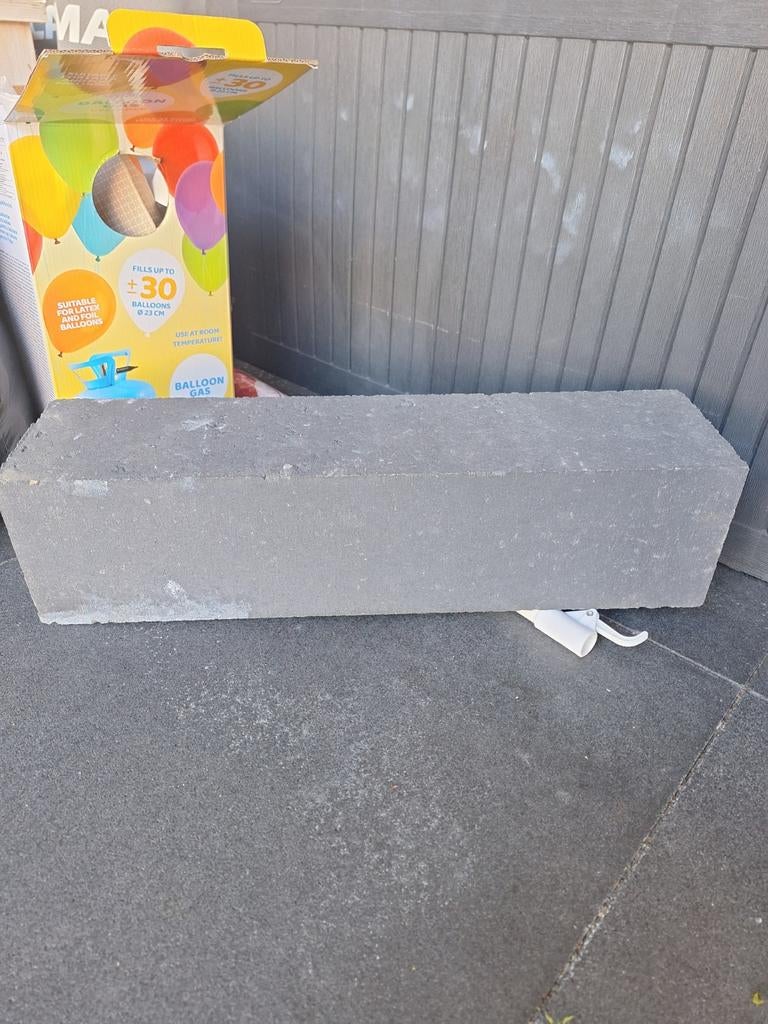 Grijze stapelsteen 15x15x60 cm - Gratis af te halen, Ophalen