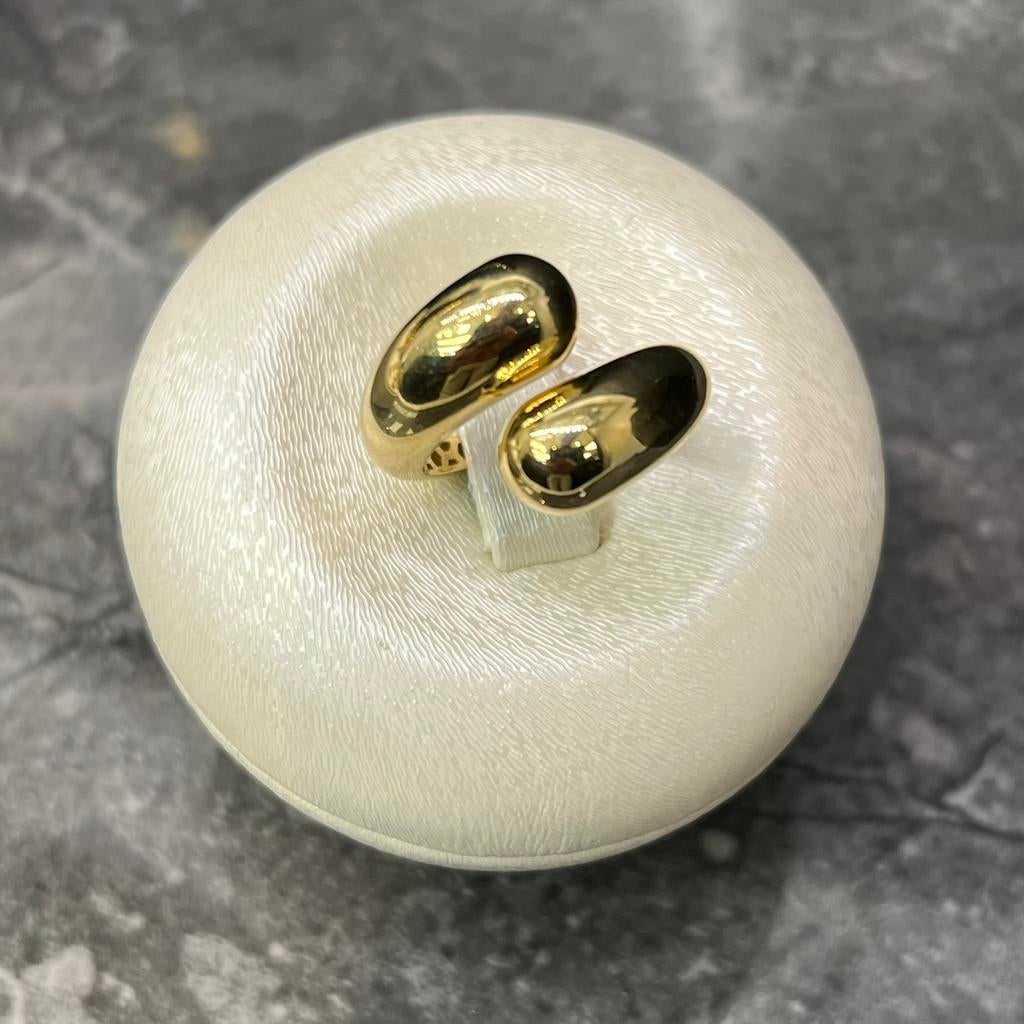 14 karaat gouden ring prachtig model, Ophalen of Verzenden, Zo goed als nieuw, Goud, Dame