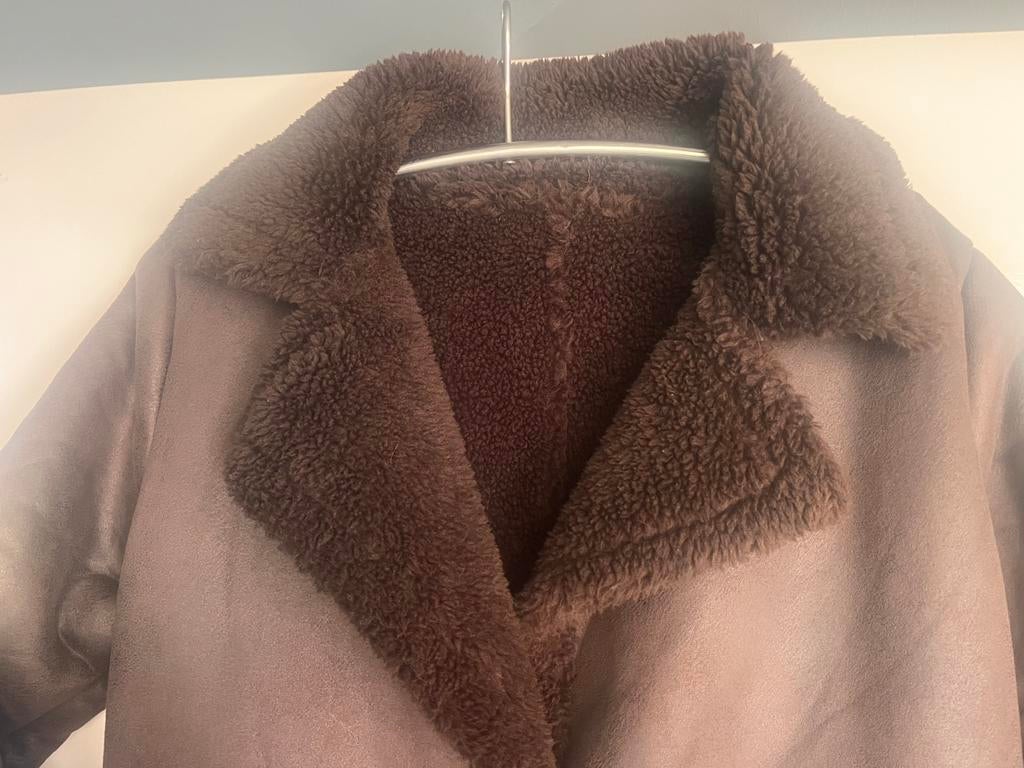 Mooie jas maat 36/S, Kleding | Dames, Ophalen of Verzenden, Zo goed als nieuw, Maat 36 (S), Bruin