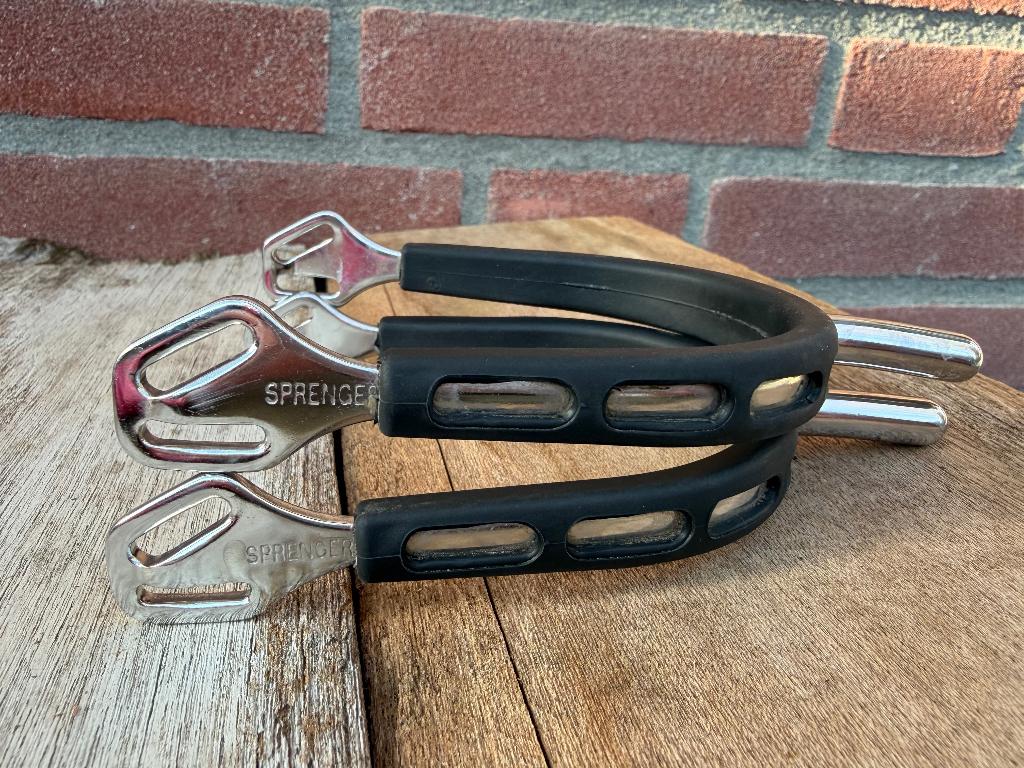 Sprenger sporen Ultra Fit + Extra Grip 30mm, Dieren en Toebehoren, Paarden en Pony's | Overige Paardenspullen, Ophalen of Verzenden