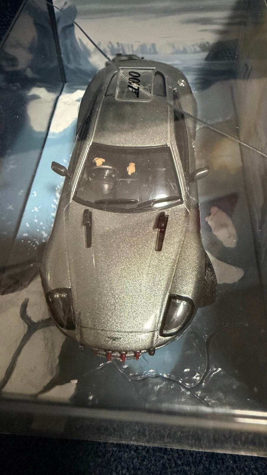 James Bond 007 Aston Martin V12 Vanquish Die Another Day, Ophalen of Verzenden, Zo goed als nieuw, Auto, Overige merken