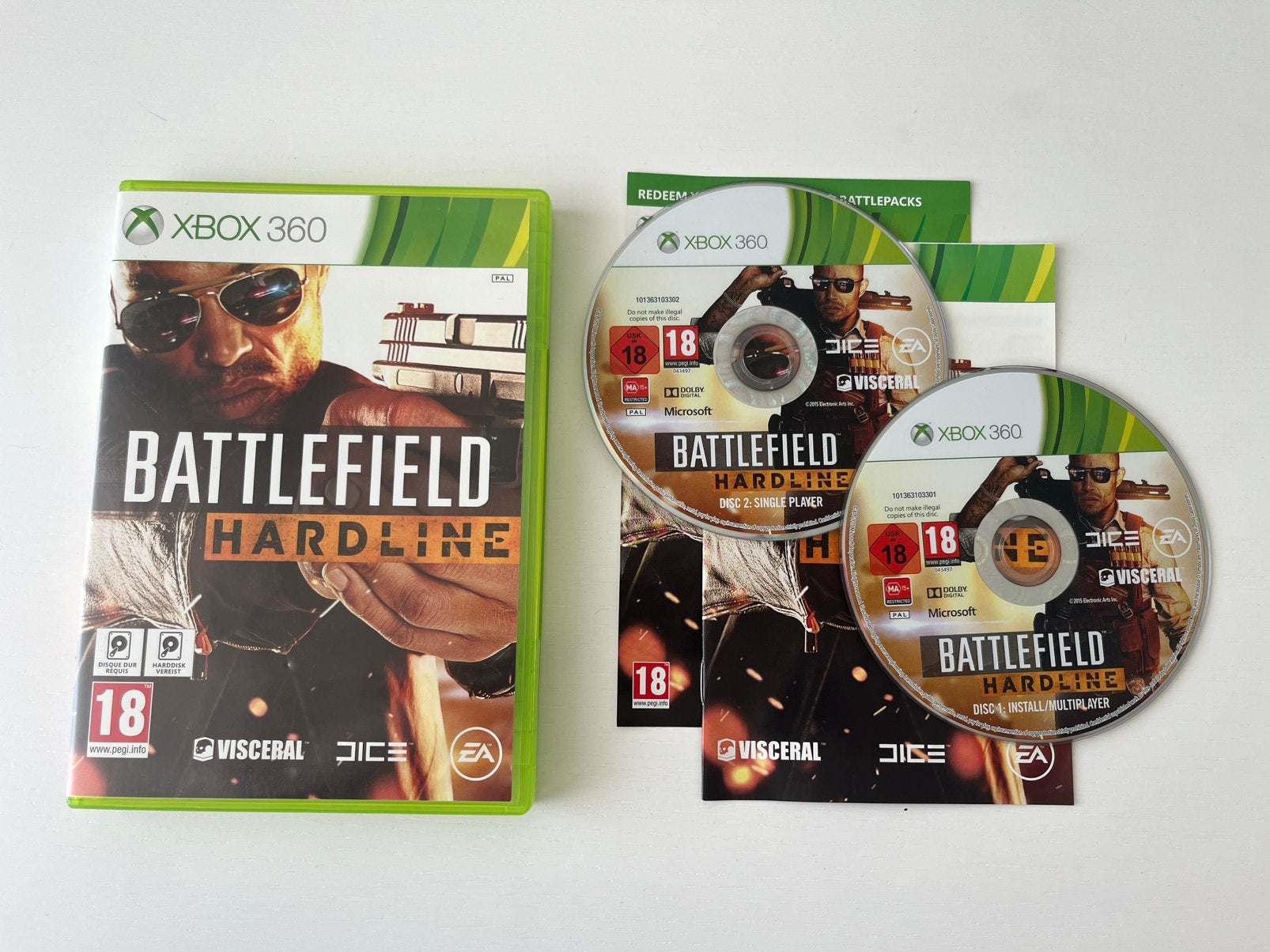 Battlefield Hardline, Spelcomputers en Games, Games | Xbox 360, Vanaf 18 jaar, Shooter, 1 speler, Ophalen of Verzenden
