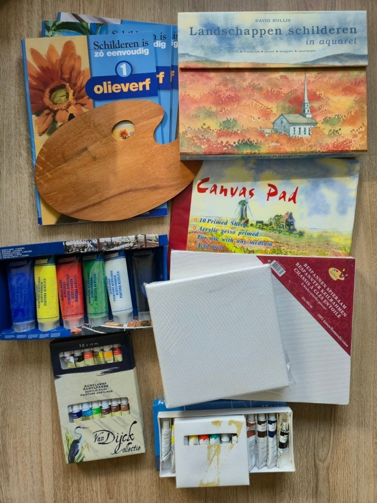 Schilderspakket, Hobby en Vrije tijd, Ophalen of Verzenden, Gebruikt, Overige typen
